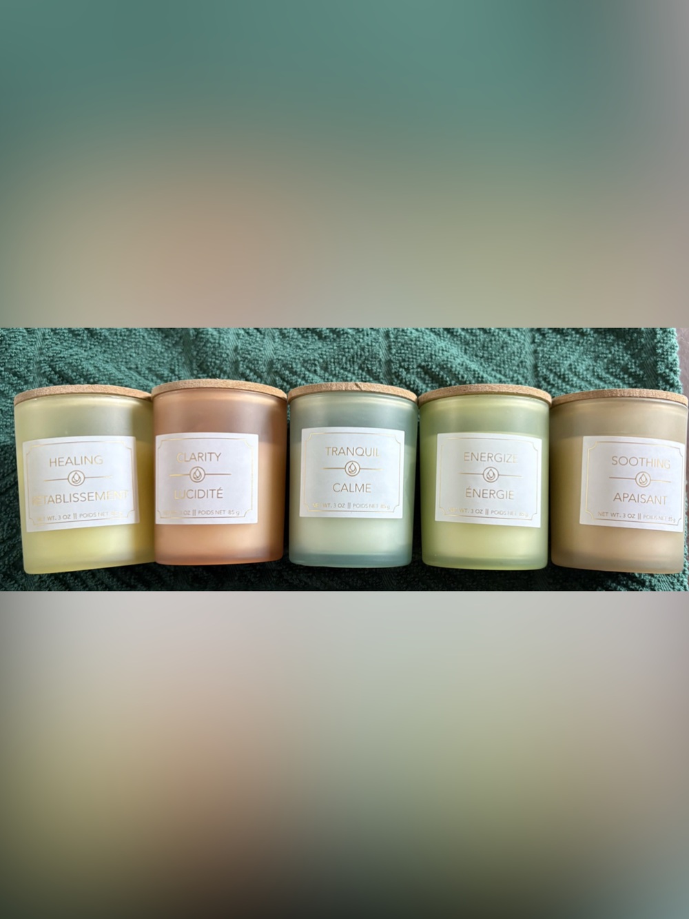 Soothing & Energize Scented Candle Set